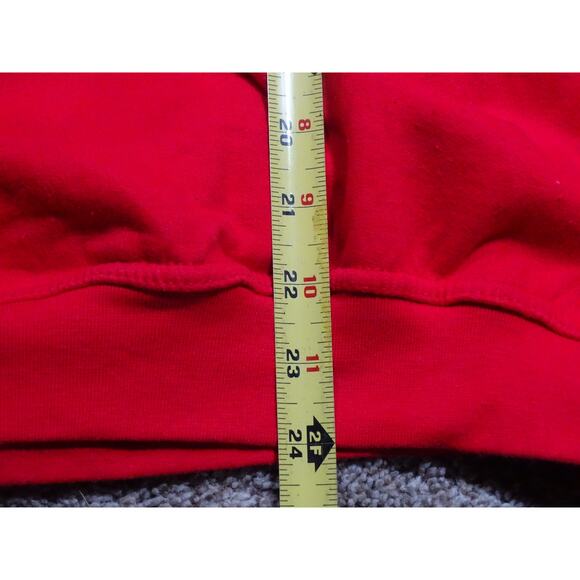 Northern Reflections Vintage Red Winter Birds Mock Neck Sweatshirt L Cottagecore - Picture 5 of 8